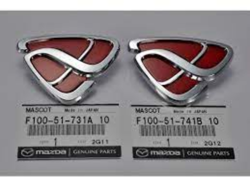 Genuine MAZDA OEM RX-7 FD3S Anfini Badge Emblem RARE ITEM JDM front rear Set