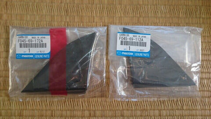 MAZDA Genuine RX-7 RX7 FC3S Door Inner Sail Garnish Cover Trim Set OEM New Rh Lh