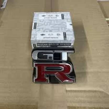 Genuine Nissan OEM Skyline GT-R R33 Front Grill Emblem Badge 62896-24U00