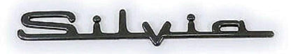 Nissan OEM S14 Black Chrome Silvia Trunk Lid Emblem Boot Badge 84895-65F60