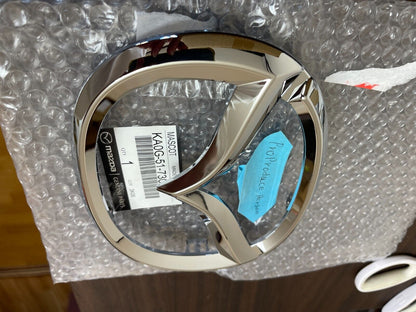 Genuine MAZDA OEM 16-19 CX-5 CX-9 CHROME FRONT GRILLE EMBLEM 2016 2017 2018 2019