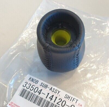 Genuine TOYOTA Celica MR2 Spyder 00-05 BLACK LEATHER SHIFT KNOB 33504-14120-C1