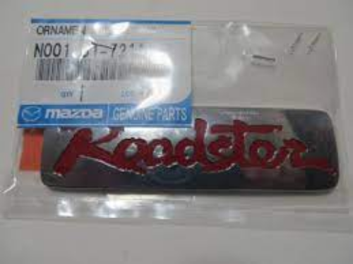 Genuine Mazda OEM MX-5 Miata Roadster NA8C Rear Emblem Badge Red N001-51-721A