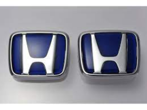 Genuine Honda OEM S2000 Front & Rear Emblem Badge AP1 AP2 Blue