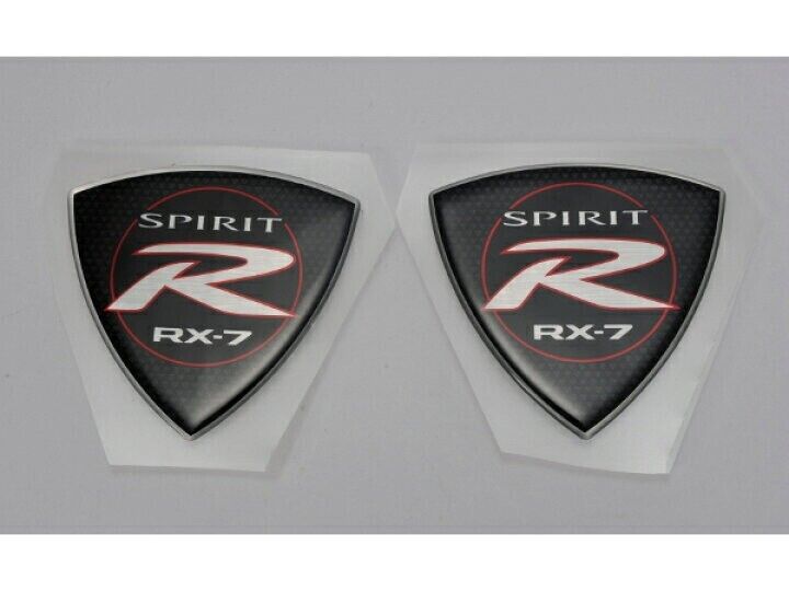 Genuine MAZDA OEM RX-7 Spirit R Badge FD3S Pair MAZDA Speed Jdm F175-51-781 ×2