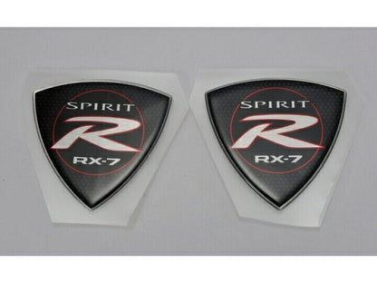 Genuine MAZDA OEM RX-7 Spirit R Badge FD3S Pair MAZDA Speed Jdm F175-51-781 ×2