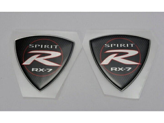 Genuine MAZDA OEM RX-7 Spirit R Badge FD3S Pair MAZDA Speed Jdm F175-51-781 ×2