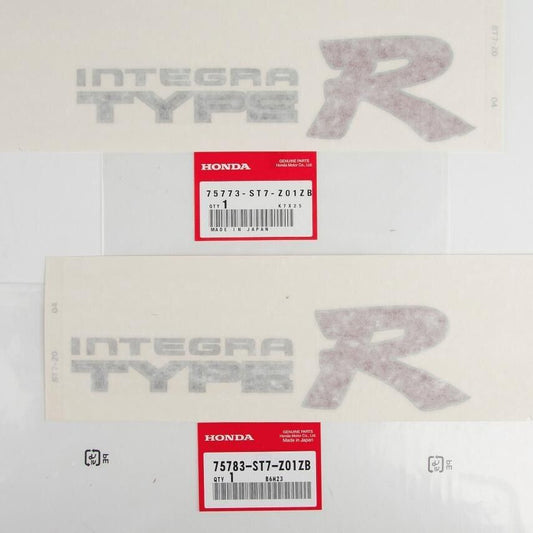 Genuine Honda TYPE-R Sticker Decal Set Right & Left 94-01 Integra Acura DB8 DC2