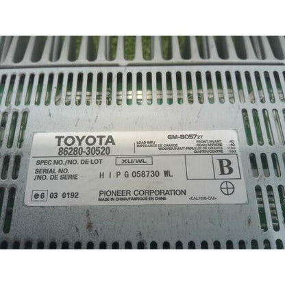 Genuine Lexus Radio Amplifier Pioneer 2007-09 GS350 GS300 86280-30520 OEM Japan