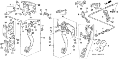 Genuine HONDA OEM S2000 AP1 AP2 Aluminum Footrest Plate Pedal