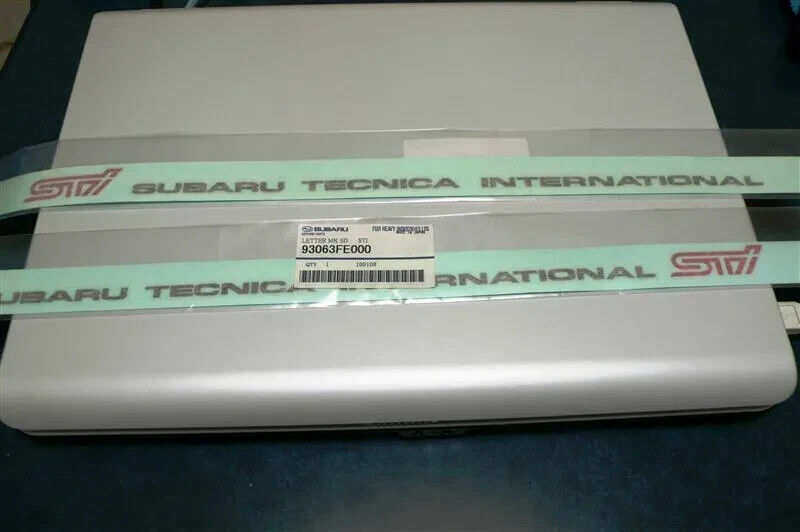 Genuine Subaru OEM 2004 Impreza WRX STi Door Decals Stickers Set Pair Parts