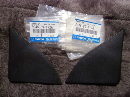 MAZDA Genuine RX-7 RX7 FC3S Door Inner Sail Garnish Cover Trim Set OEM New Rh Lh