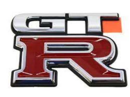 GENUINE Nissan OEM GTR Emblem from R33 Skyline GTR Trunk Badge 84896-24U00