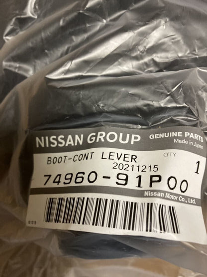 Nissan Genuine 74960-91P00 Silvia Upper Shift Boot 240SX 200SX 180SX S13 S14 OEM