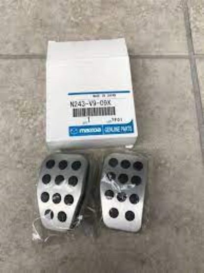 Genuine MAZDA OEM MX-5 MX5 MIATA ND ROADSTER ND5RC Aluminum Pedal Brake Clutch