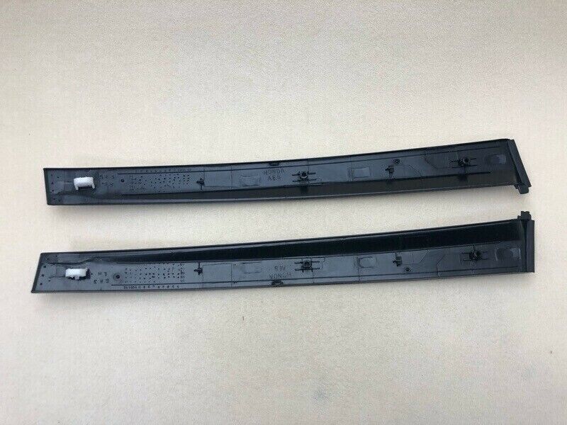 Honda Genuine Civic 92-95 2 3 dr LH&RH Door Garnish Trim Pillar Sash Set car par