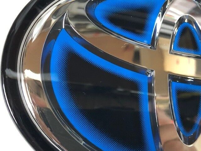 Genuine TOYOTA LEXUS COROLLA Blue Front Grille Emblem OEM 90975-02136 New