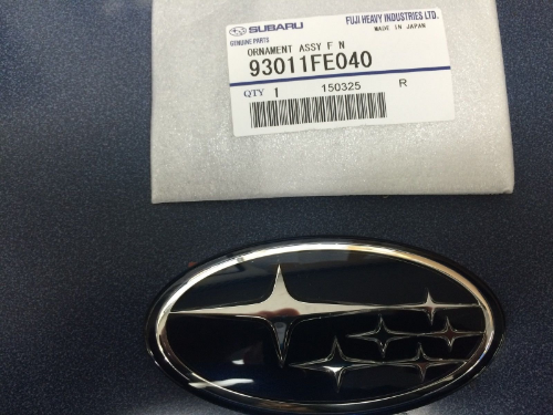Genuine Subaru OEM Front Grille Emblem Badge Impreza 93011FE040