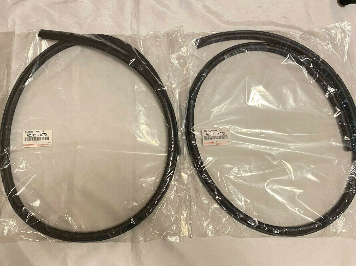 Genuine Toyota Door Weatherstrip Seal Trim RH & LH Set SUPRA JZA80 MK4 New