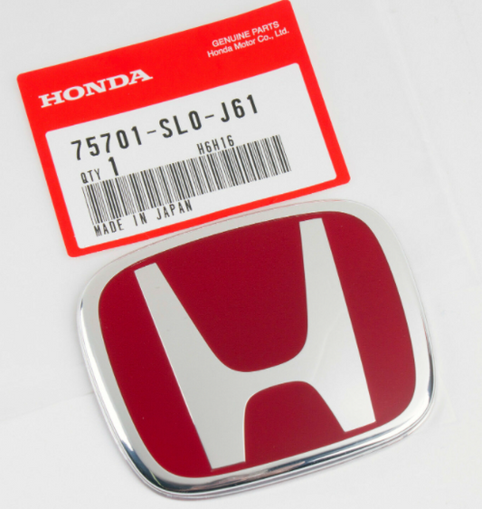 Honda Acura NSX Type-R NA2 Rear Emblem F/S Genuine 75701-SL0-J61 Japan