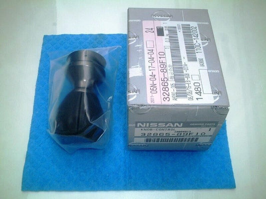 Genuine NISSAN OEM SILVIA S15 Shift Knob 6-Speed Black Leather 32865-89F10