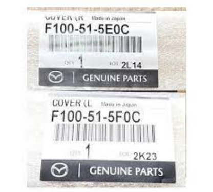 Genuine Mazda OEM FD3S RX-7 Savanna Front Side Cover Left & Right 515E0A 515E0Y