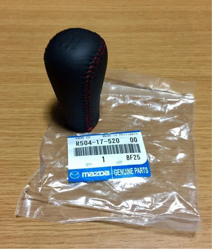 GENUINE MAZDA OEM RX-7 FD3S SPIRIT-R RED STITCH SHIFT KNOB JDM