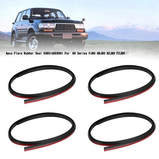 GENUINE TOYOTA Land Cruiser PAD Wheel Arch Flare Seal 53851-60020-01 x4 OEM