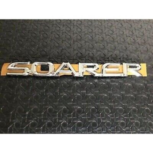 Genuine Toyota OEM Lexus SC430 Soarer UZZ40 Rear "Soarer" Emblem 75441-24060