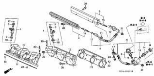 Genuine Honda OEM Acura Fuel Injection Regulator Odyssey Pilot CL TL MDX
