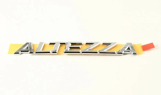Genuine Toyota OEM Altezza Rear Emblem Badge SXE10 2000-05 Lexus IS300 JDM