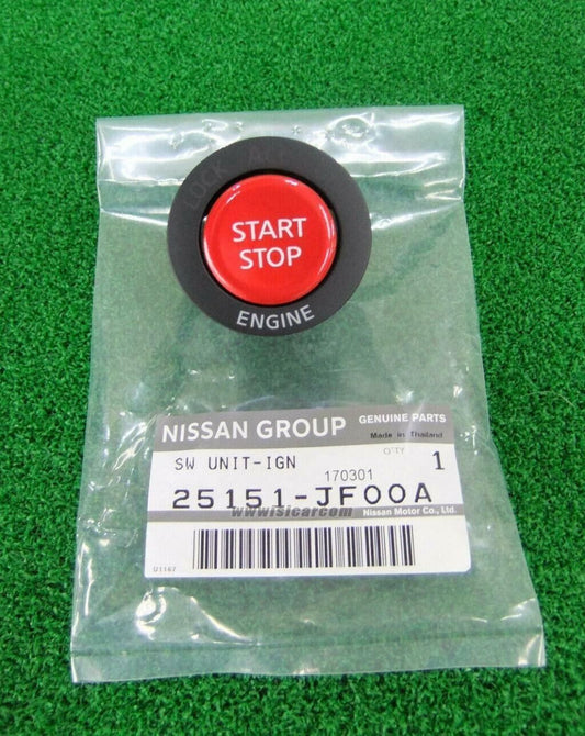 Genuine Nissan Starter Switch Ignition Push Start Button GT-R R35 Z34 370Z G37