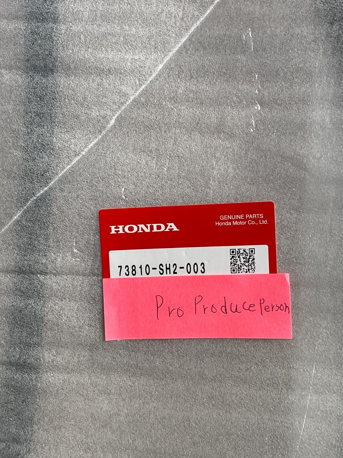 Genuine Honda CRX 88-91 Driver & Passenger Quarter Window Glass Outside Molding