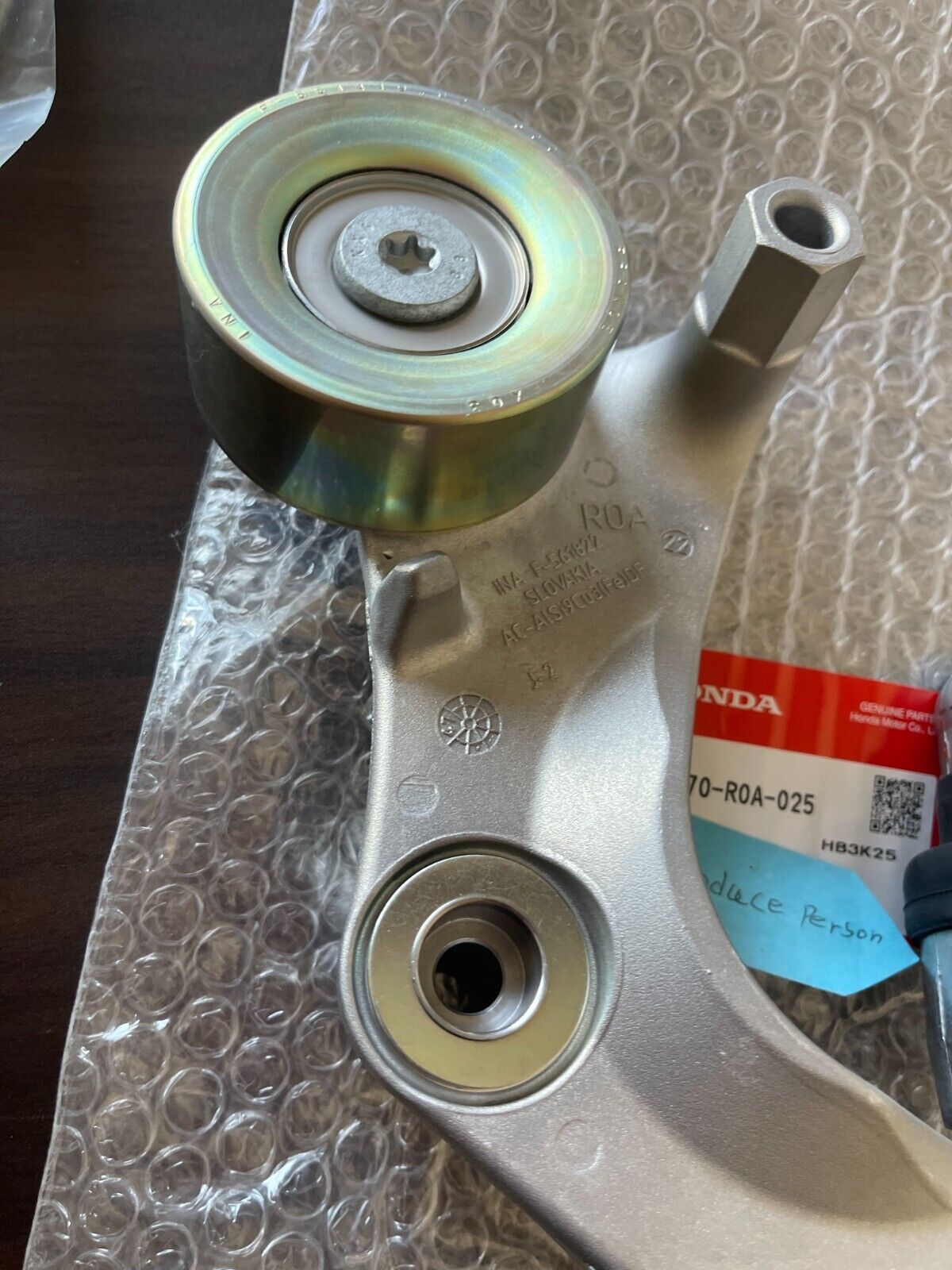 Genuine Honda Auto Belt Tensioner 31170-R0A-025 Civic 2012-2015 OEM NEW