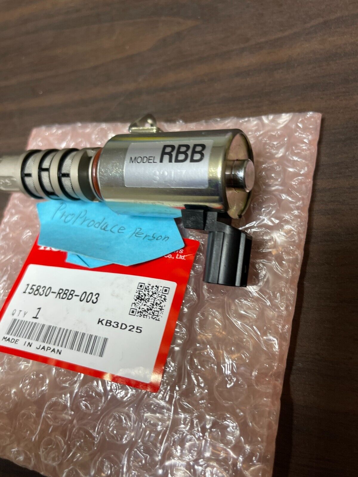 Genuine Honda Acura RSX TSX VTC Oil Control Valve 15830-RBB-003 OEM