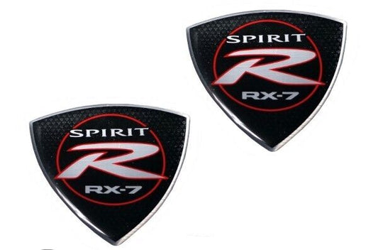 Genuine Mazda RX-7 FD3S F175-51-781 Spirit R emblem left and right set of 2