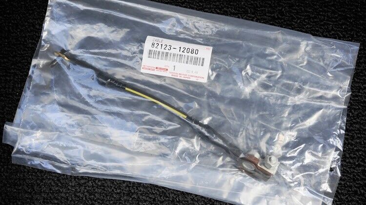 Genuine Toyota OEM Corolla CP AE86 Battery Ground Cable 82123-12080