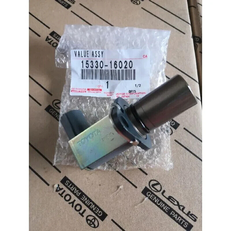 Genuine Toyota VALVE ASSY CAMSHAFT TIMING OIL 20V VVT Solenoid 15330-16020