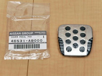 Genuine Nissan 2000-2014 Altima Maxima 350Z Aluminum Brake or Clutch Pedal Pad