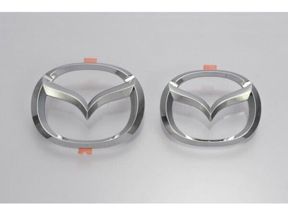 Genuine MAZDA OEM RX-7 FD3S Front & Rear Badge Emblem Set