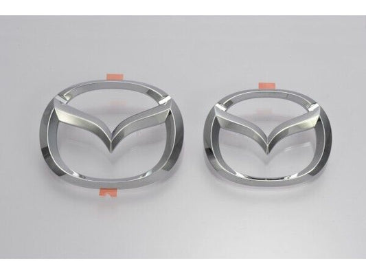 Genuine MAZDA OEM RX-7 FD3S Front & Rear Badge Emblem Set