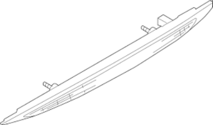 Mazda OEM 5 Third Brake Light 3rd LED Liftgate High Mount Lamp 06 to 10 #5991