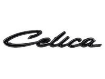 Toyota OEM Celica 71-77 Rear Quarter Panel CELICA Chrome Emblem 75381-14913 ×2