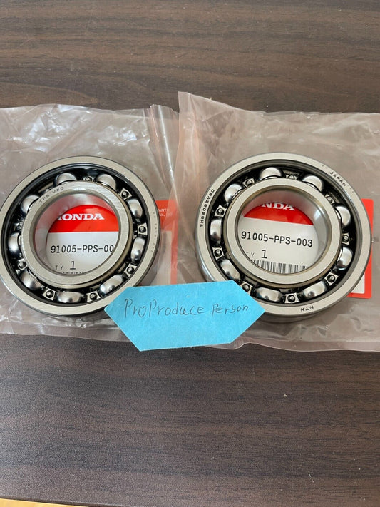 Genuine Honda Integra Type-R LSD Side bew Bearing Set 2 Pcs 91005-PPS-003 OEM