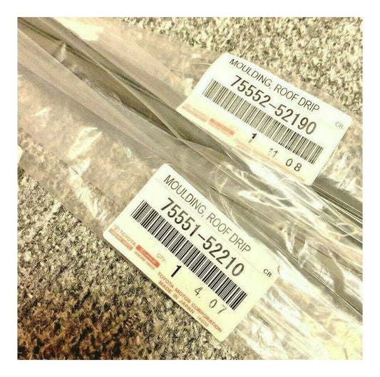 Genuine Toyota OEM 2012-2021 Prius C Roof Molding LH RH 75552-52190 75551-52210