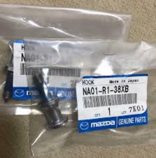 Genuine Mazda 1990-2005 MX-5 Miata Set of 2x Striker Top Hook Frankenstein Bolts