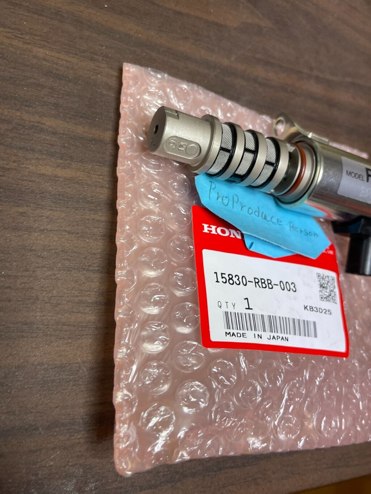 Genuine Honda Acura RSX TSX VTC Oil Control Valve 15830-RBB-003 OEM