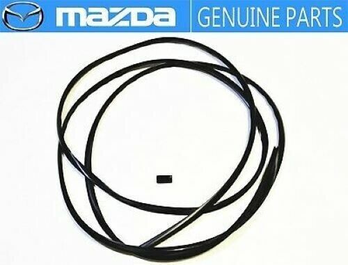 Genuine MAZDA 1986-1992 RX-7 FC3S Rear Glass Windshield Molding Seel Set OEM